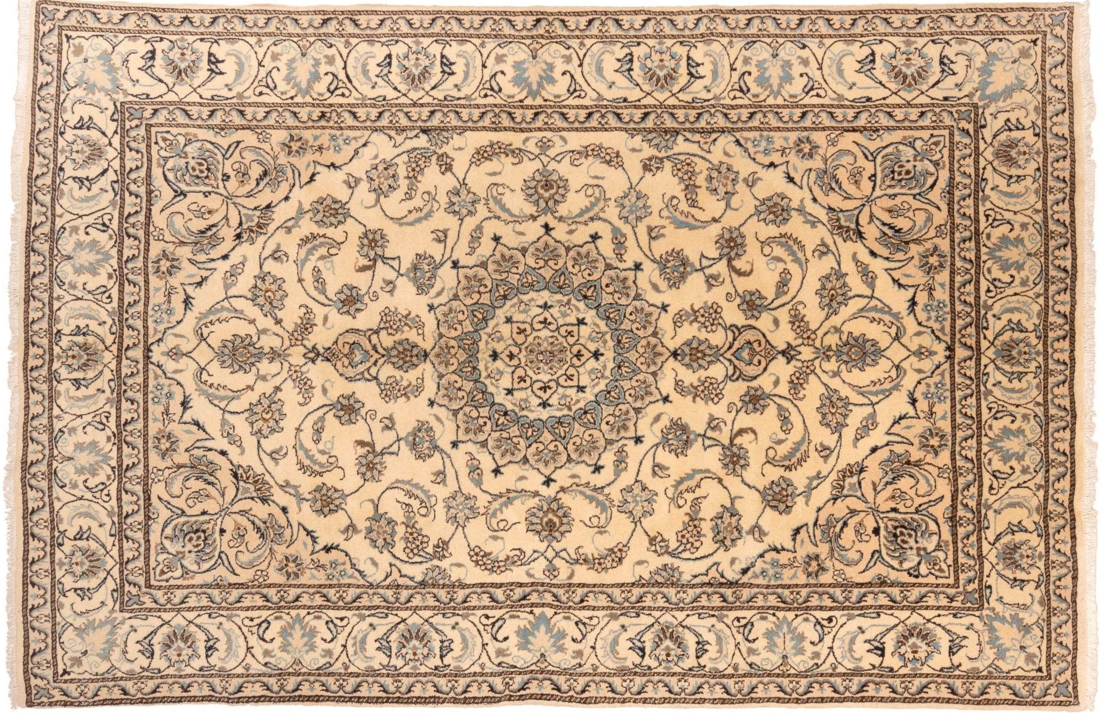 Tappeto Persiano Nain 295x196cm Prospettiva