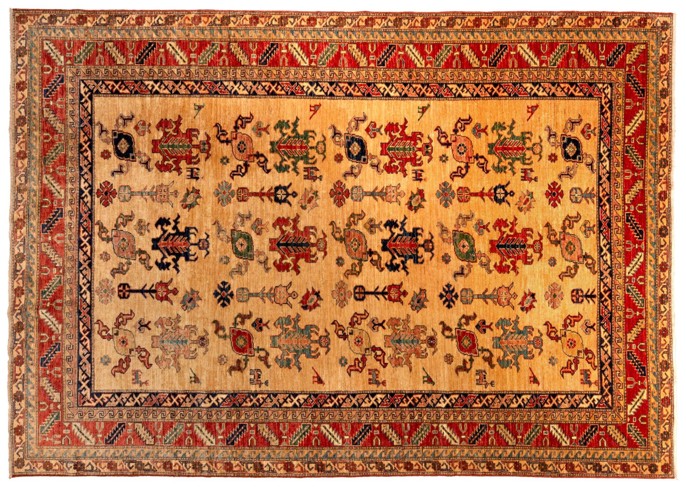 Tappeto Afgano Kazak 293x207 cm - Alto