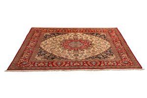 Tappeto Persiano Kum 200x200 cm Prospettiva
