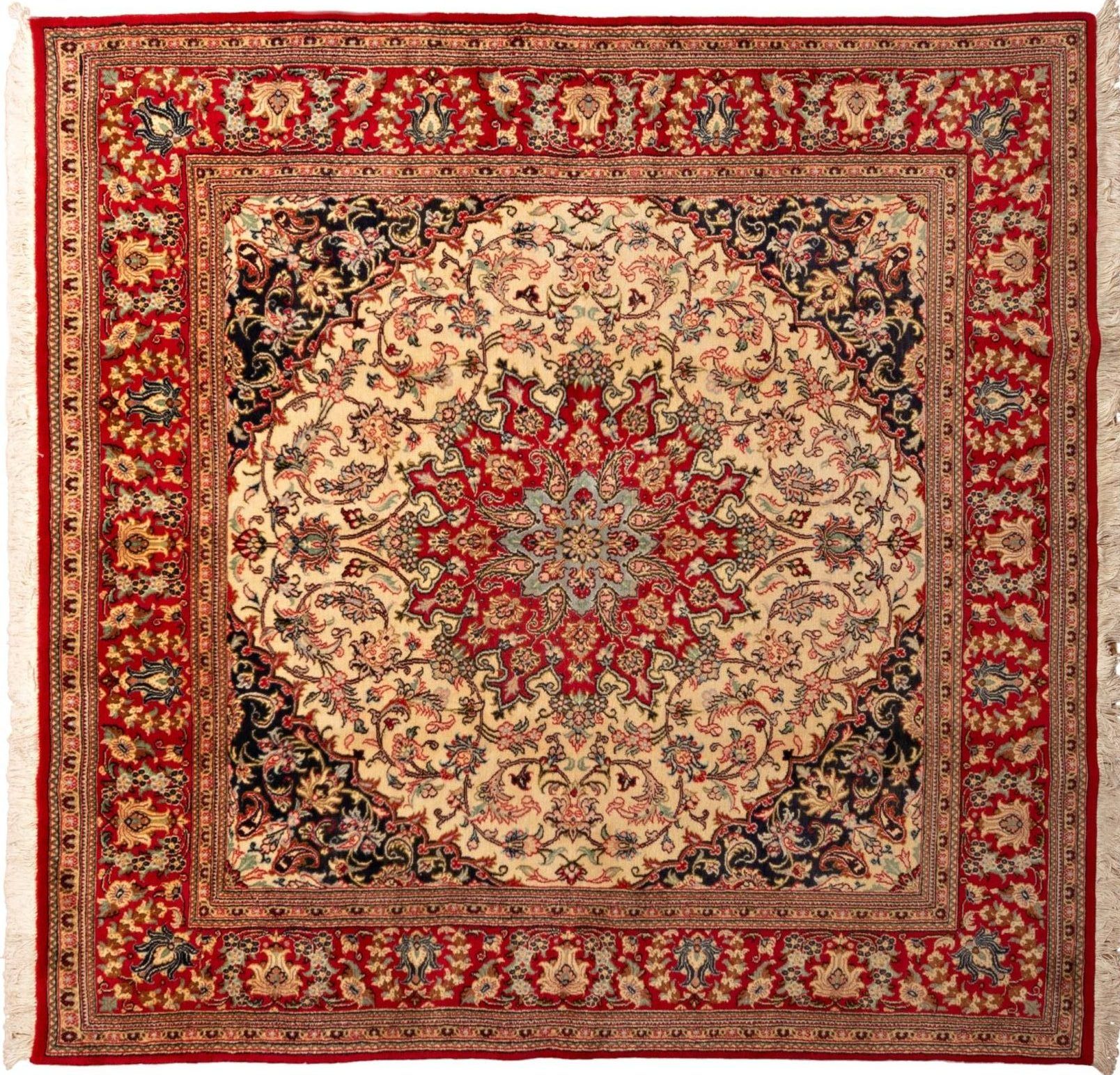 Tappeto Persiano Kum 200x200 cm Alto