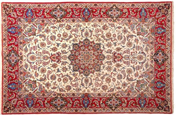 Tappeto Persiano Esfahan 244x159 cm Alto