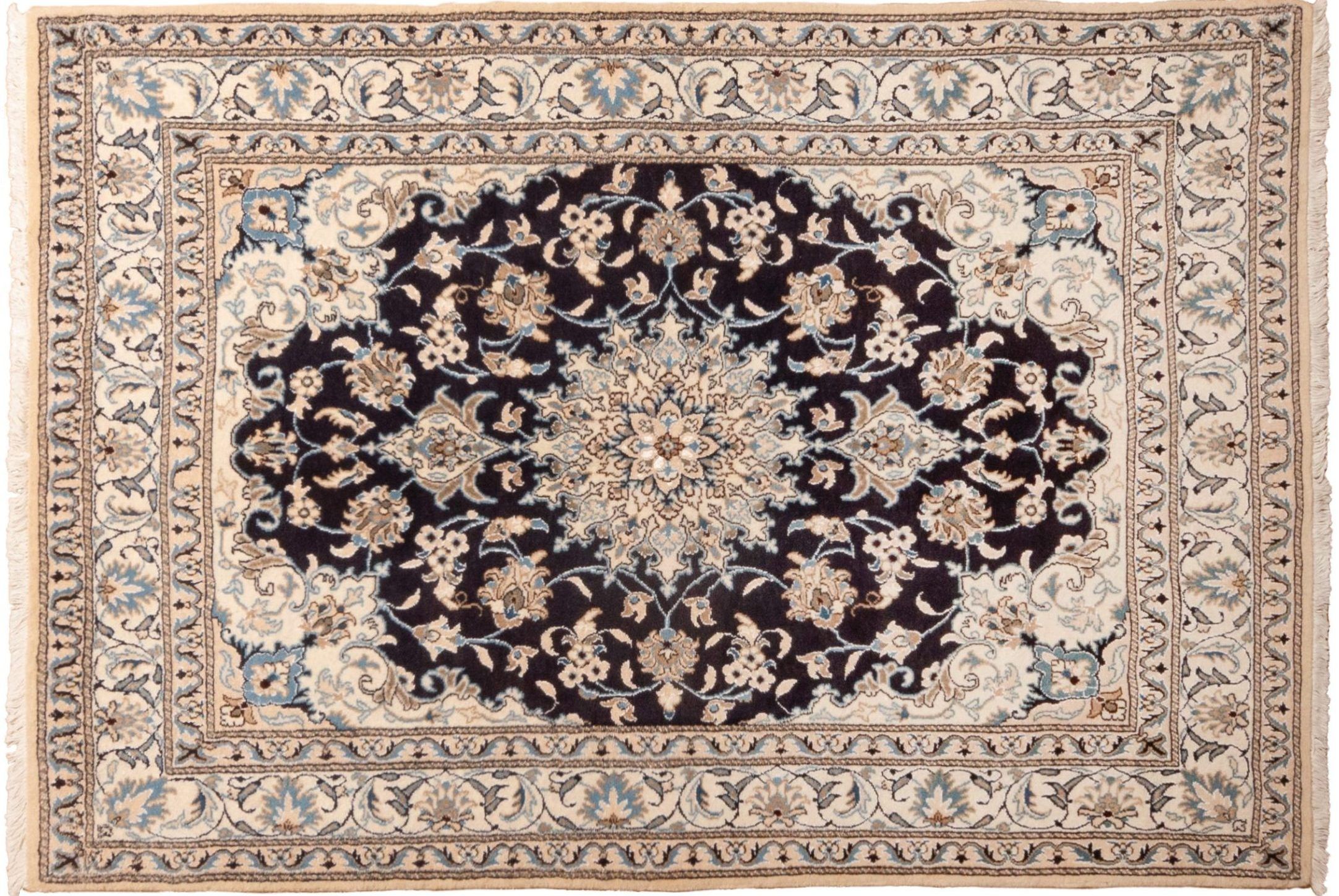 Tappeto Persiano Nain 210x145 cm Alto
