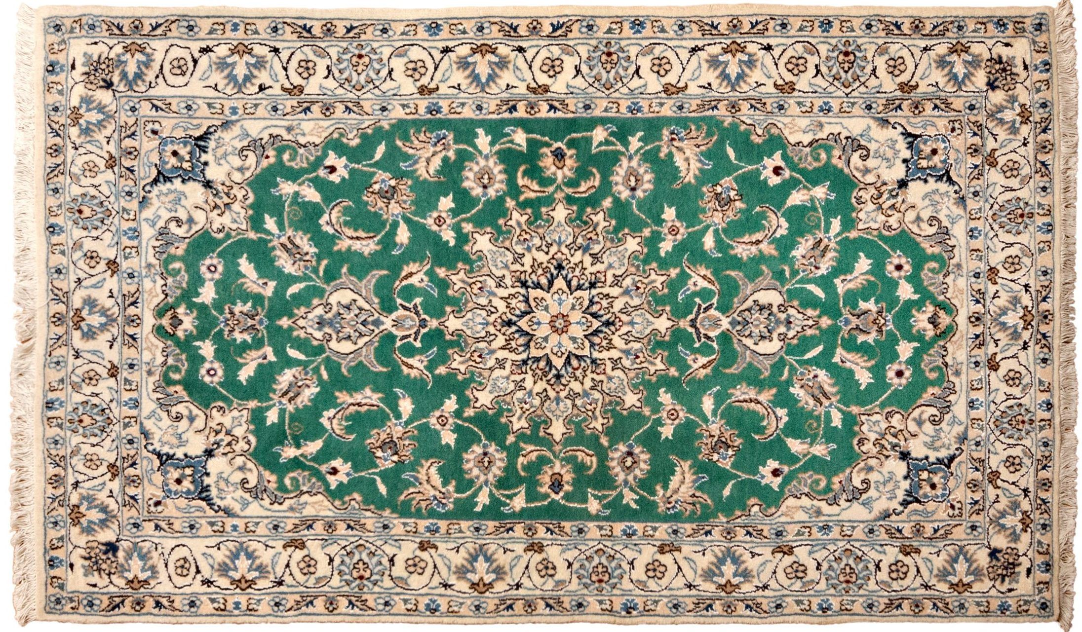 Tappeto Persiano Nain 200x120cm Alto