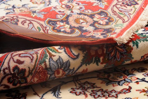 Tappeto Persiano Esfahan 244x159 cm Dettaglio