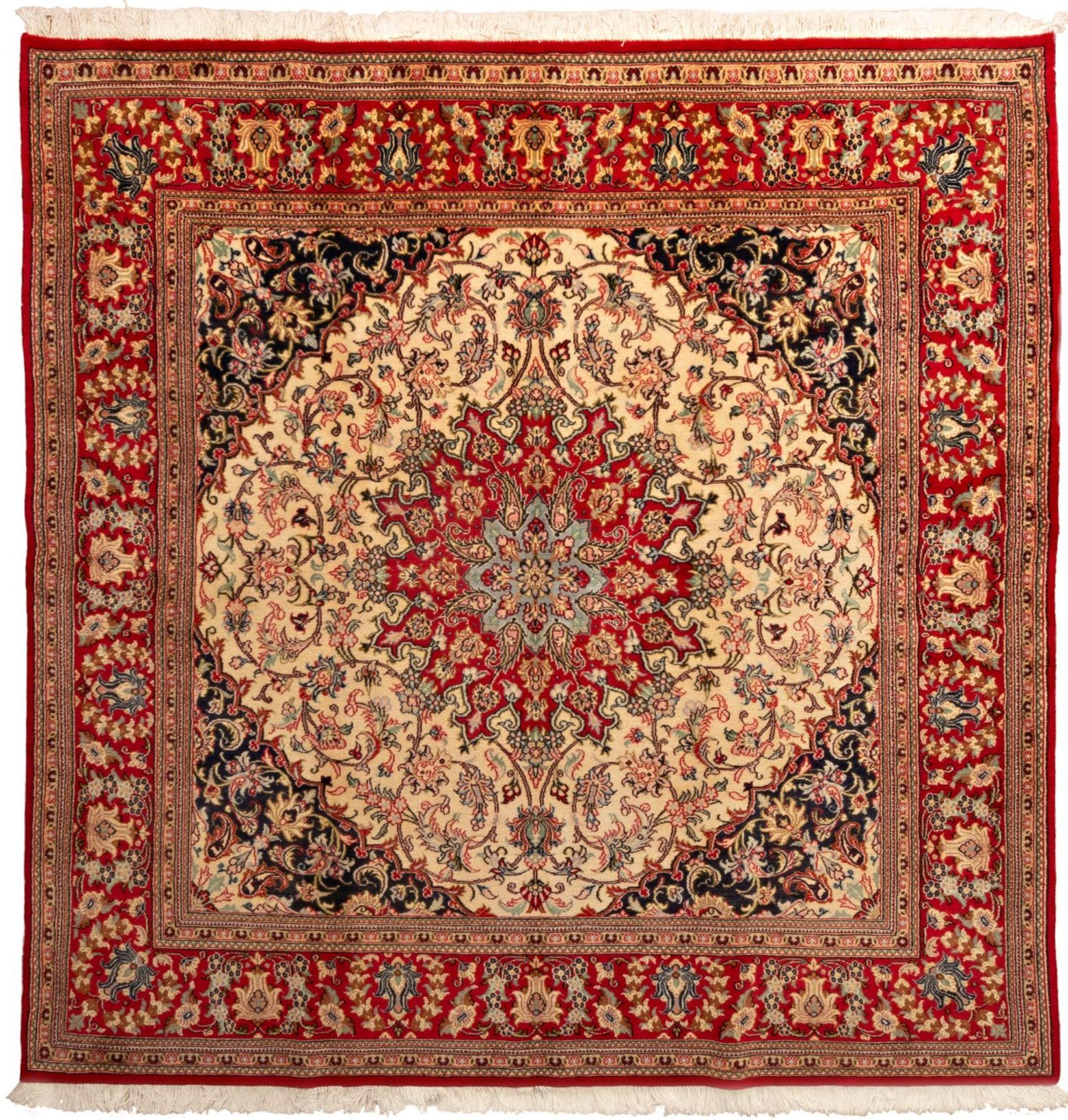 Tappeto Persiano Kum 200x200 cm Alto