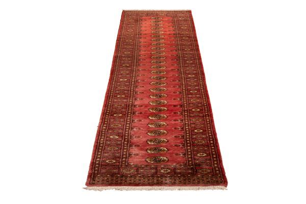 Tappeto Passatoia Pakistan Mori Bukara 305x79 cm Prospettiva