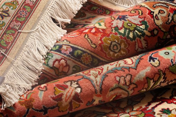 Tappeto Persiano Tabriz 60 Raj 202x200 cm Dettaglio