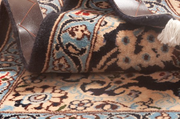 Tappeto Persiano Nain 9 Capi 97x65 cm Dettaglio