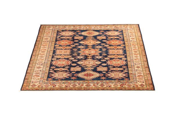 Tappeto Afgano Kazak 299x202 cm Prospettiva