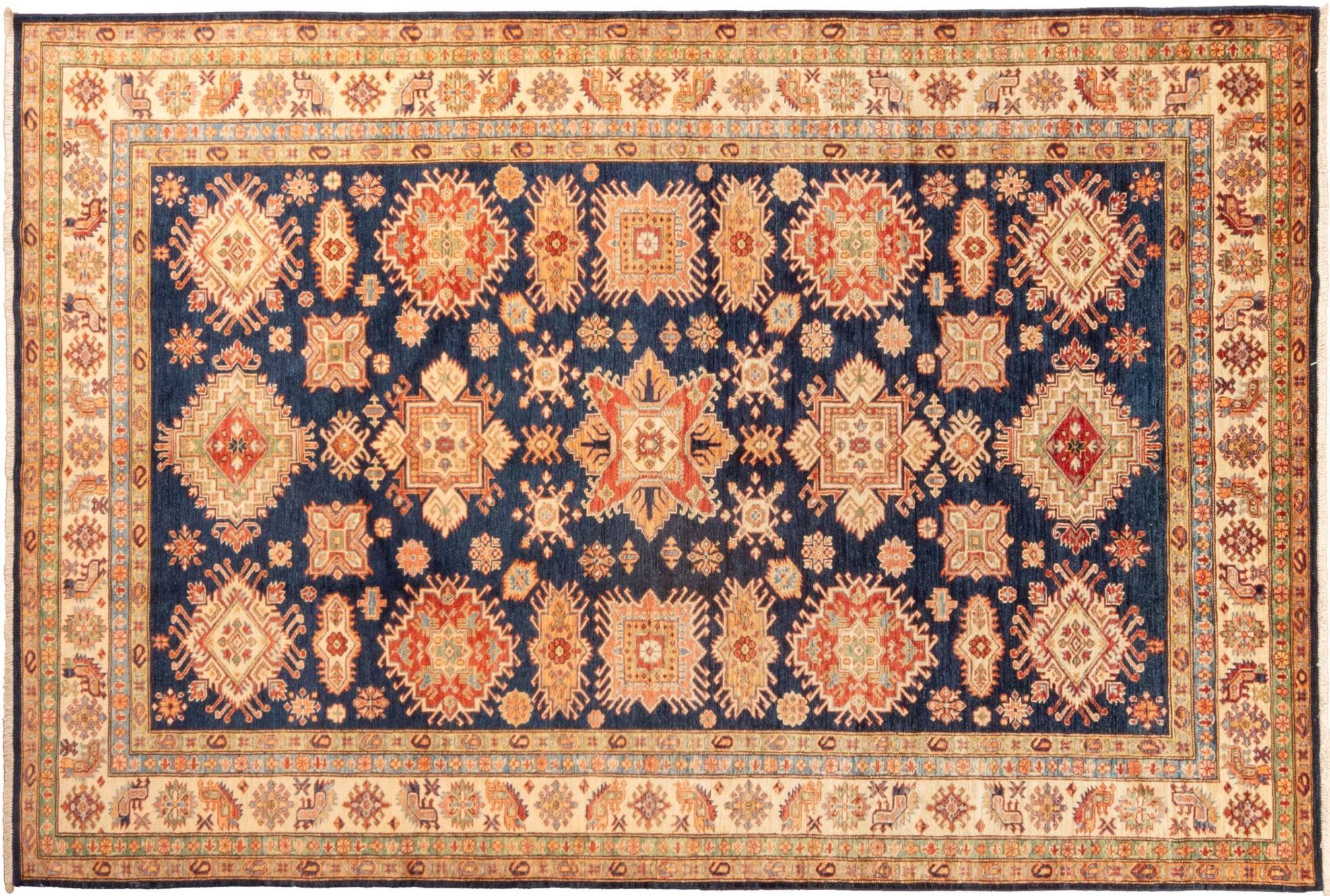 Tappeto Afgano Kazak 299x202 cm Alto