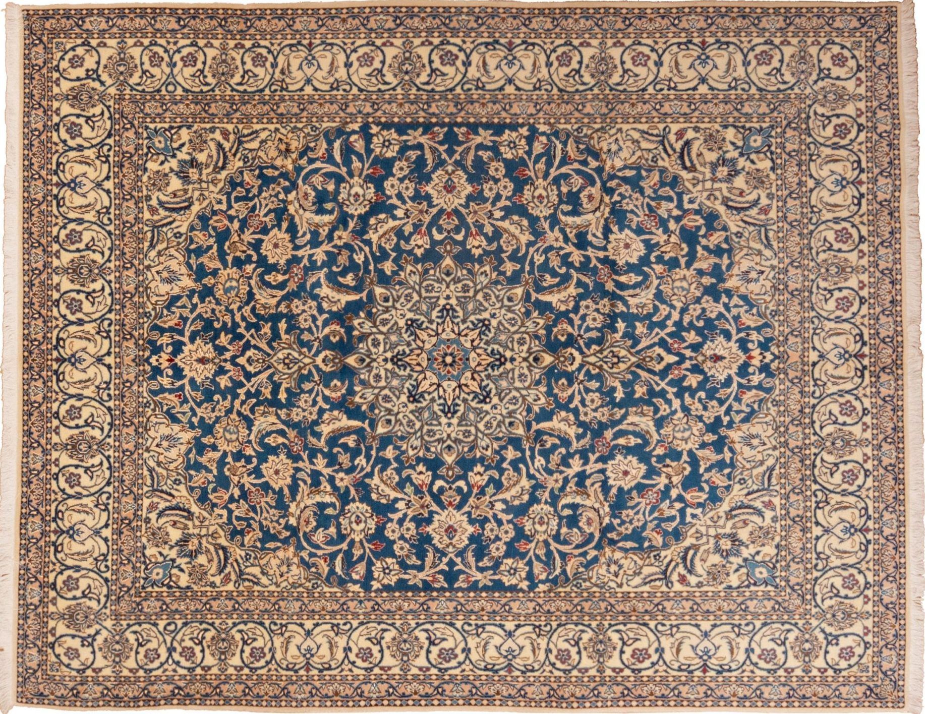 Tappeto Persiano Nain 9 Capi 250x200 cm Alto