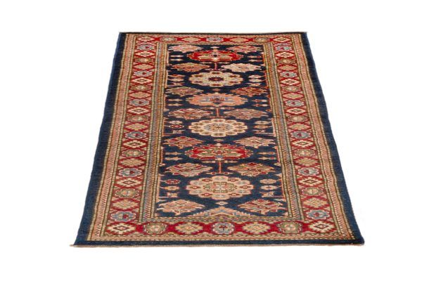 Tappeto Passatoia Afgano Kazak Super 214x74 cm Prospettiva