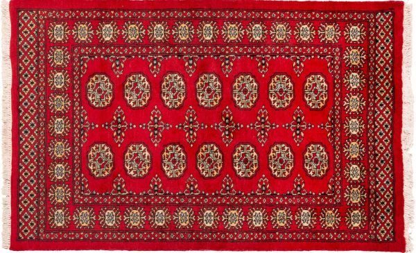 Tappeto Pakistan Mori Bukara 145 x 93 cm Alto