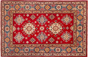 Tappeto Afgano Uzbek 149x97 cm Alto