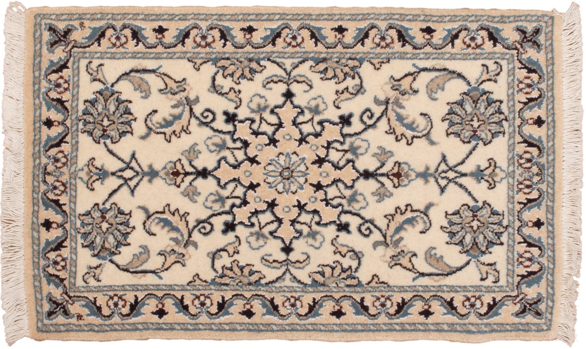 Tappeto Persiano Nain 90x60 cm Alto