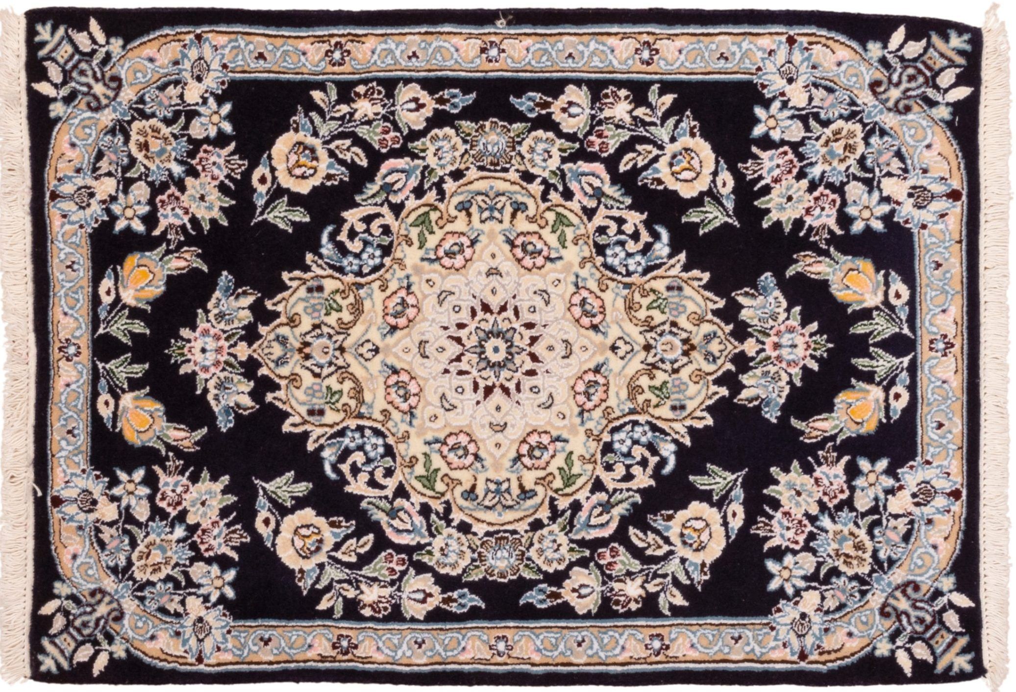 Tappeto Persiano Nain 9 Capi 92x64 cm Alto