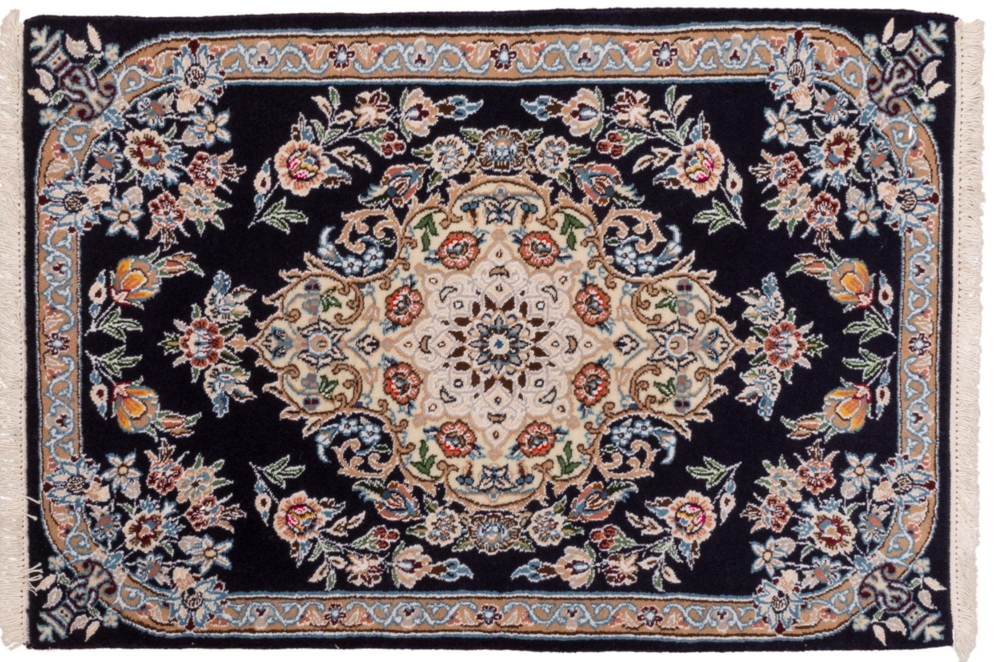 Tappeto Persiano Nain 9 Capi 92x65 cm Alto