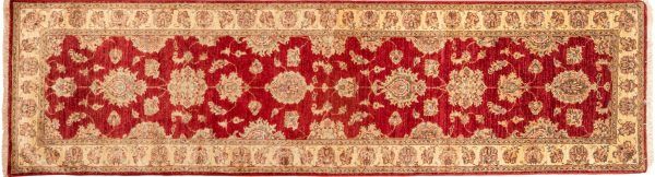 Tappeto Passatoia Afgano Chobi Extra 292x79 cm Alto