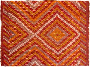 Tappeto Anatolia Kilim Vintage 135x103 cm Alto