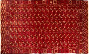 Tappeto Russo Bukara Antico 370x226cm Alto