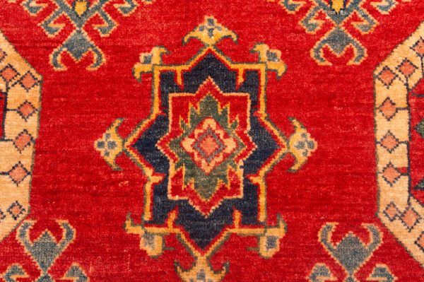Tappeto Afgano Uzbek 261x181cm Dettaglio