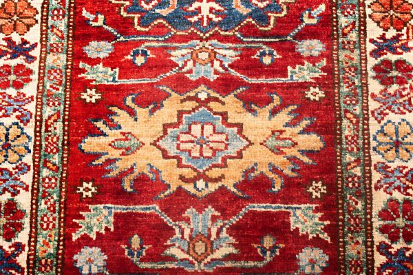 Tappeto Afgano Kazak Super 90x60cm Dettaglio
