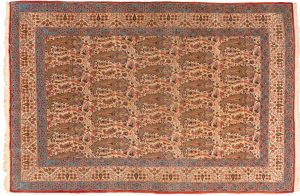 Tappeto Persiano Kum 222x144 cm Alto