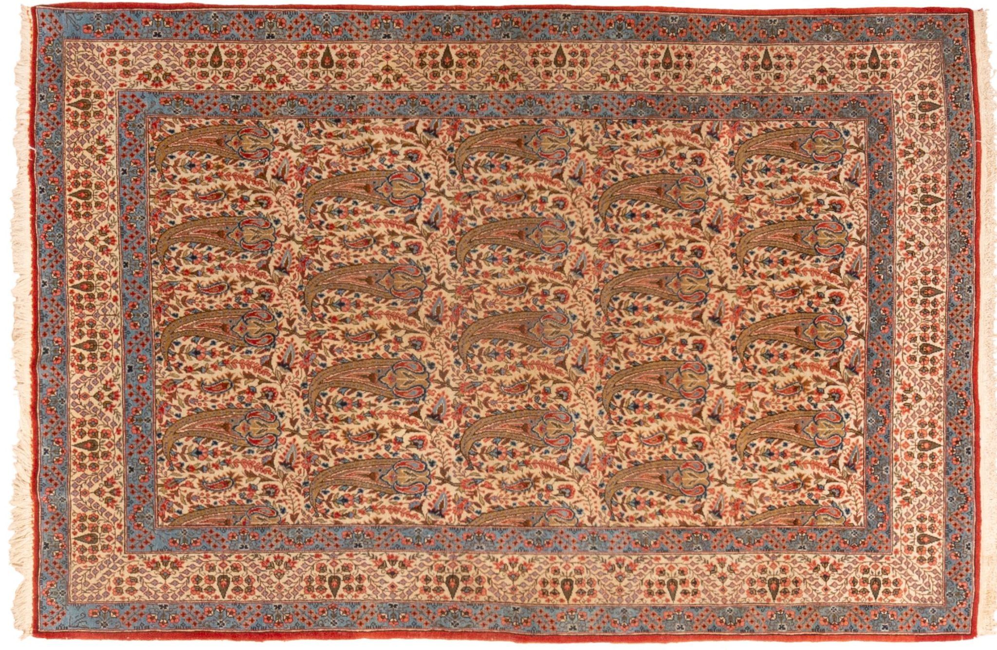 Tappeto Persiano Kum 222x144 cm Alto
