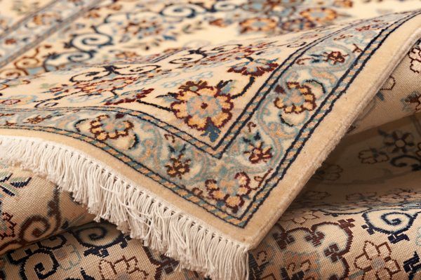 Tappeto Persiano Nain 6 capi195x130cm Dettaglio