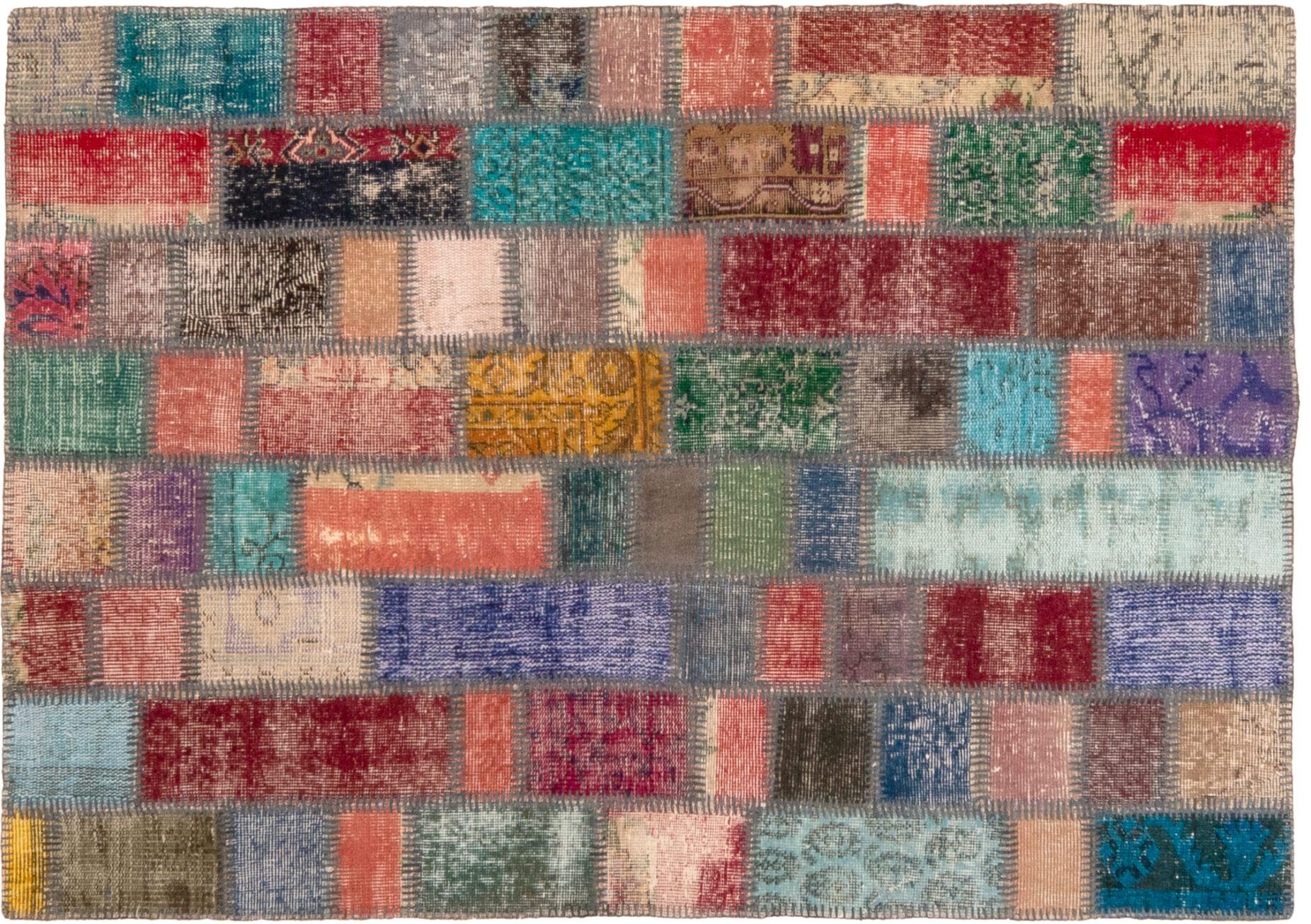 Tappeto Turchia Patchwork 178x126cm Alto