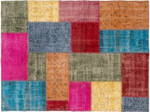 Tappeto Turchia Patchwork 200x150cm Alto