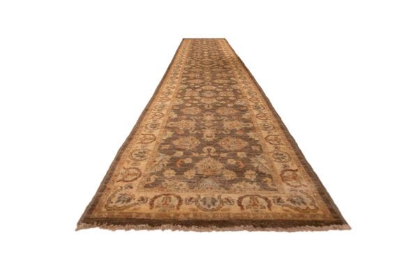 Tappeto Passatoia Afgano Asla 438x78cm Prospettiva