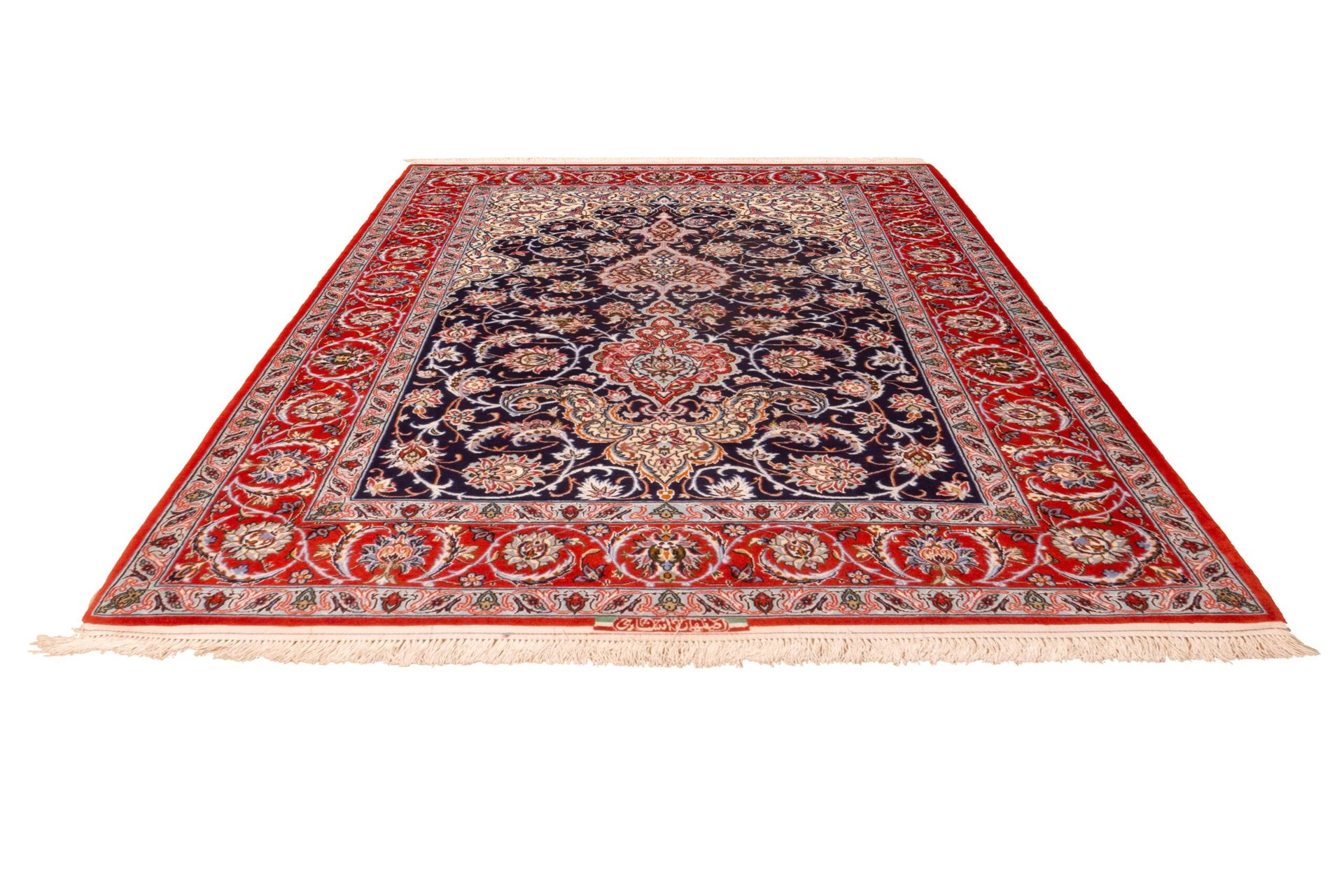 Tappeto Persiano Esfahan 162x113cm Prospettiva