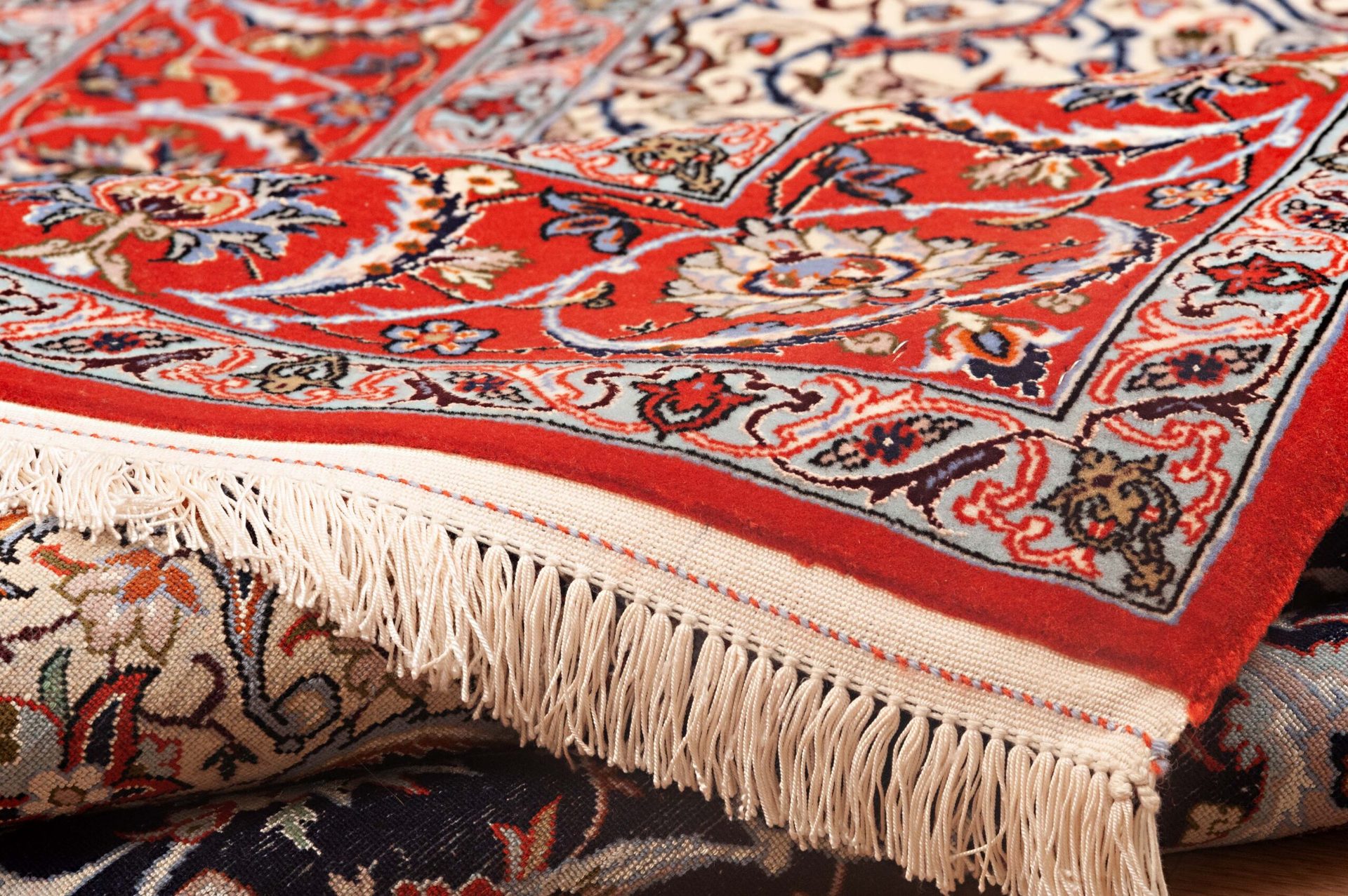 Tappeto Persiano Esfahan 162x113cm Dettaglio