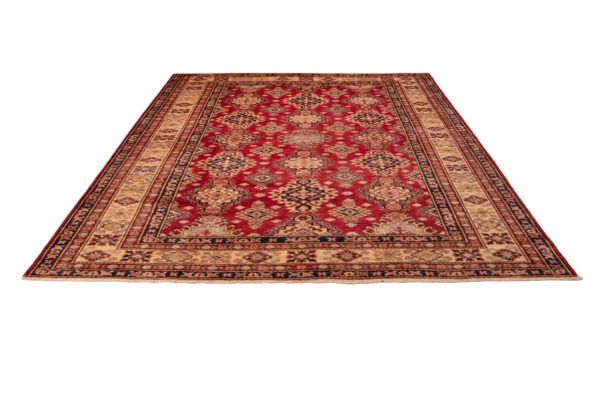 Tappeto Afgano Kazak Gold 225x177cm Prospettiva