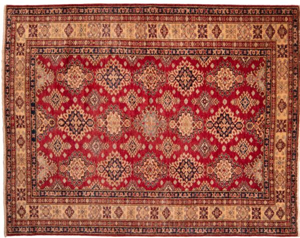 Tappeto Afgano Kazak Gold 225x177cm Alto