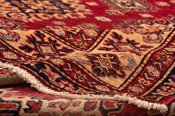 Tappeto Afgano Kazak Gold 225x177cm Dettaglio