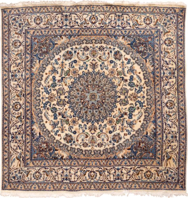 Tappeto Persiano Nain 202x193cm - Refurbished-