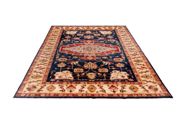Tappeto Afgano Serafi 226x187cm -Refurbished- Prospettiva