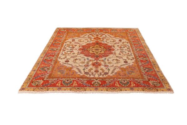 Tappeto Persiano Tabriz 203x146cm -Refurbished- Prospettiva