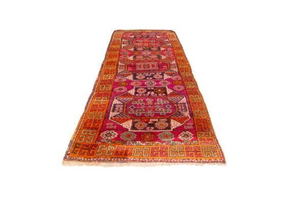 Tappeto Passatoia Anatolia Kurdo Antico 257x82 cm Prospettiva