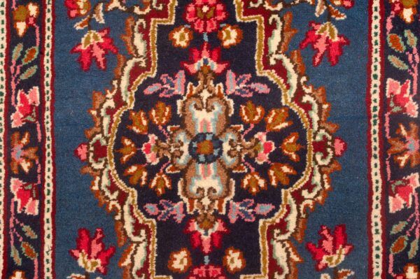 Tappeto Passatoia Persiano Kerman 238x56cm Dettaglio