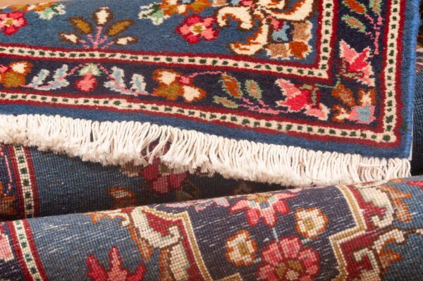 Tappeto Passatoia Persiano Kerman 238x56cm Dettaglio