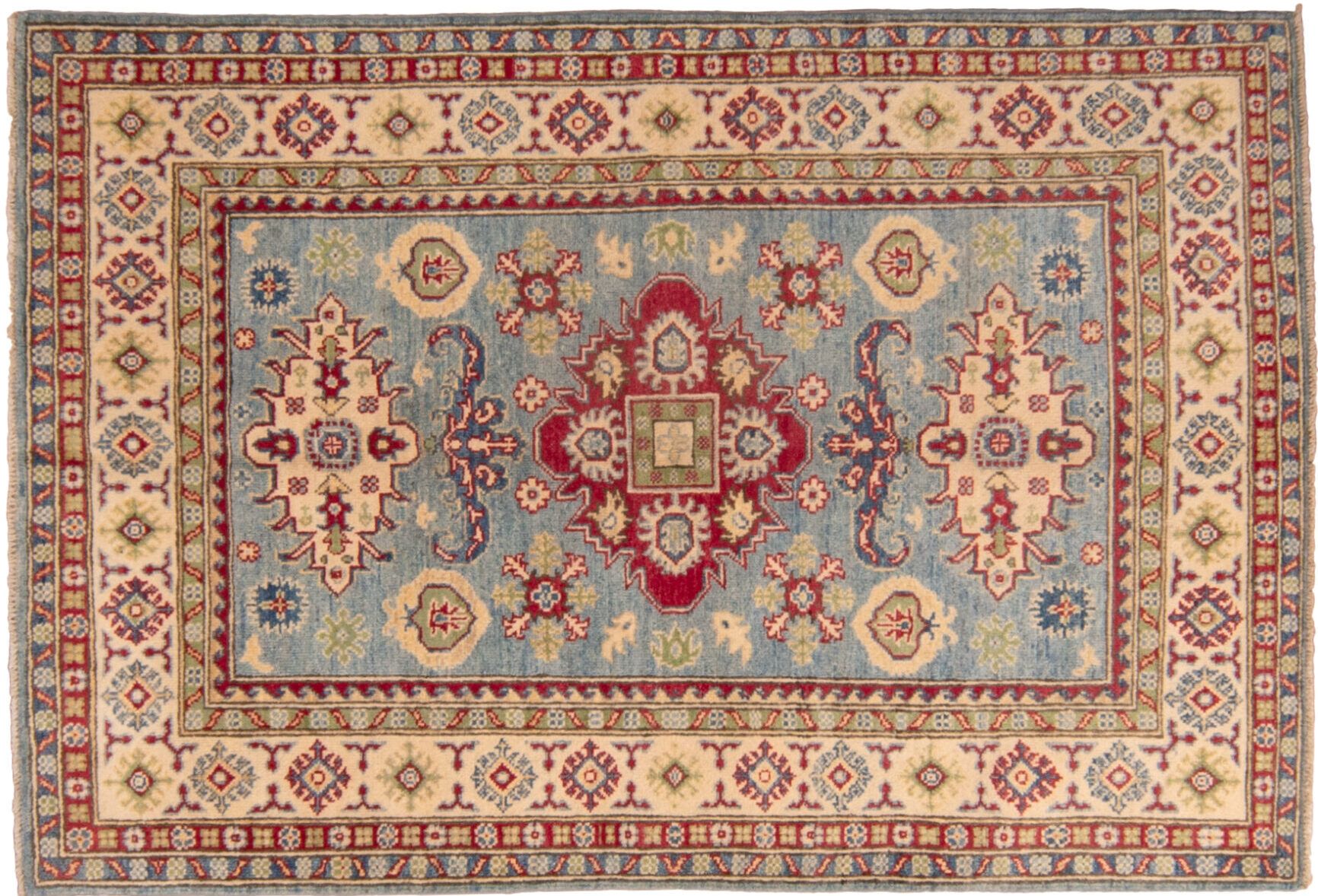 Tappeto Afgano Uzbek 179x123 cm
