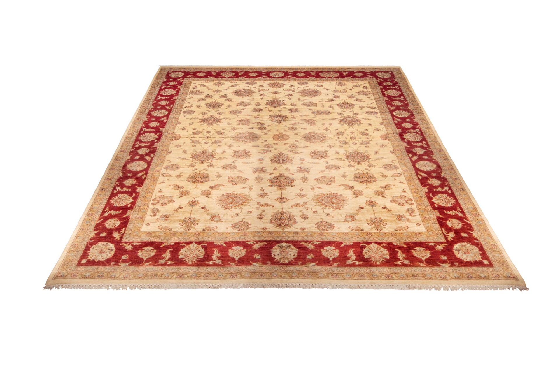 Tappeto Afgano Sharababag 388x300 cm Prospettiva