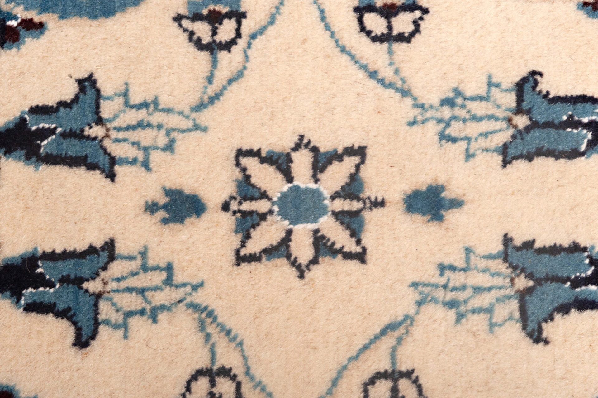 Tappeto Passatoia Persiano Nain 395x84cm Dettaglio