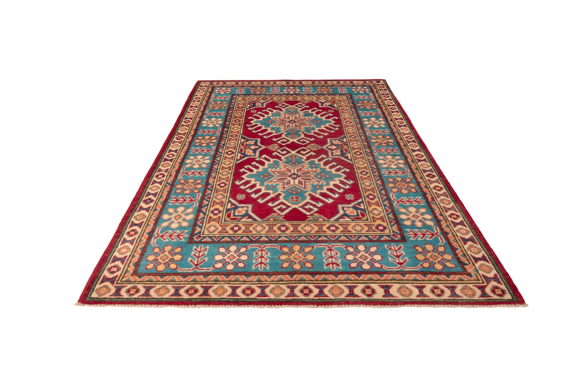 Tappeto Afgano Uzbek 157x95cm Prospettiva