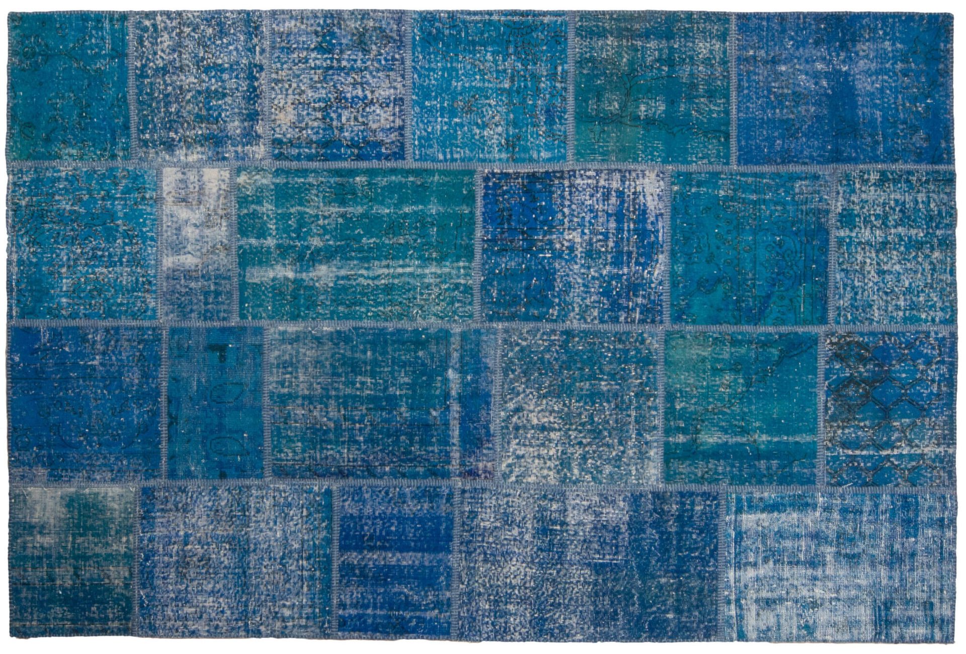 Tappeto Turchia Patchwork 309x207 cm Alto