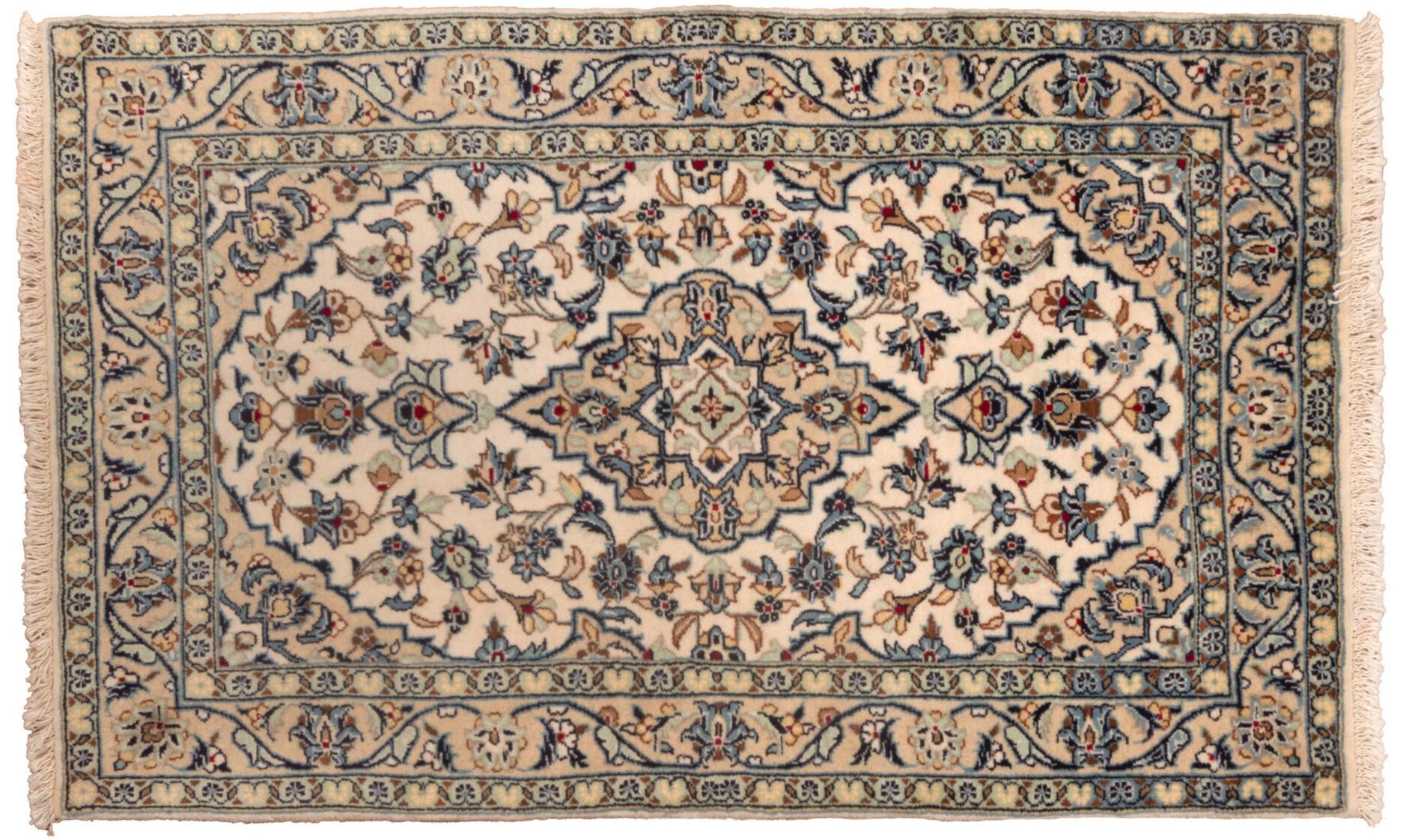 Tappeto persiano Kashan 157x98 cm Alto