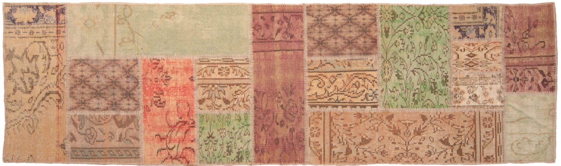 Tappeto Passatoia Turchia Patchwork 300x88cm